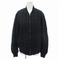 レイジブルー RAGEBLUE MA-1 ブルゾン ジャケット ジップアップ M 紺 ネイビー /UD