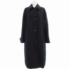 ユニクロ UNIQLO JW ANDERSON 美品 ステンカラーコート ロング丈 M 紺 ネイビー /OU