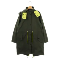 アルマーニエクスチェンジ A/X ARMANI EXCHANGE フード ロングコート XS ダークグリーン /MI ■OSのサムネイル