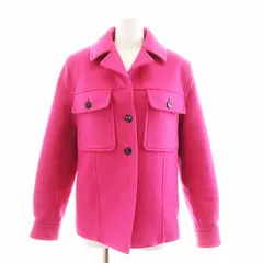 サンローラン パリ SAINT LAURENT PARIS CPOジャケット ウール カシミヤ混 アウター F34 ピンク 636256 /AN39のサムネイル