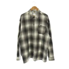 キャルトップ CalTop チェック柄L/Sシャツ 長袖 USA製 3XL グレー ホワイト ブラック /DO ■OS ■AD