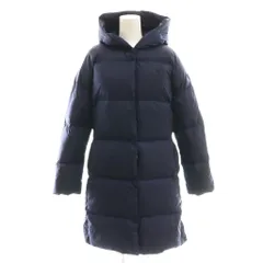 ポロ ラルフローレン POLO RALPH LAUREN ダウンコート アウター フーディ XL ネイビー 紺 /CX ■OS