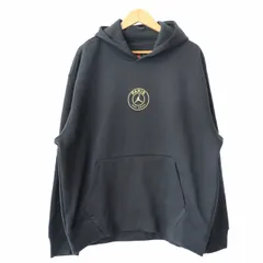 ナイキ NIKE JORDAN BRAND ジョーダン ×PSG パリサンジェルマン プルオーバー フーディー パーカー FN5327-010 XXL 黒 ブラック ブランド古着ベクトル 中古●251123