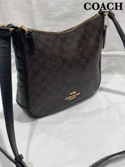 COACH コーチ SIGNATURE シグネチャー ショルダーバッグ エリーファイルバッグ D2266-C1649