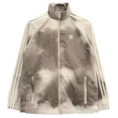 adidas アディダス カラーフェード ハーフジップ ウインドブレーカー II5655 ブラウン XS