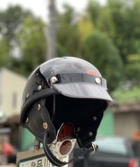 CHOPPERS morris ハーフヘルメット　ショーティタイプ CHOPPERSオリジナル MORRISヘルメット ヴィンテージアイボリー (ハーフ