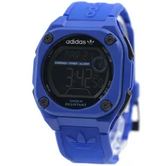 アディダス 腕時計 デジタル メンズ レディース ユニセックス ブルー ブラック CITY TECH TWO Unisex adidas AOST23061のサムネイル