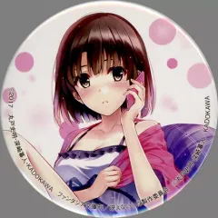 冴えない彼女の育てかた 加藤恵 深崎暮人展 缶バッジ 冴えない彼女の育てかた 加藤恵 深崎暮人展 缶バッジ ①㊾ 冴えない