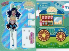 【中古】アクリルスタンド・アクリルパネル 来海えりか アクリルスタンド 「プリキュアオールスターズ プリキュアランド ～GoGo!たべあるき!～」 プリティストア限定