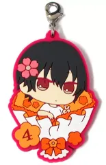 【中古】キーホルダー・マスコット(キャラクター) 卯月新 ラバーチャーム ぷにこっと 「一番くじ ツキウタ。～Flower Festival～」 N賞