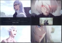 [중고] 클리어 파일 아담 & 이브/2B & A2 A4 클리어 파일 세트 [이치 반 쿠지 NieR : Automata Ver1.1a - 인류에게 영광있어 -] H 상