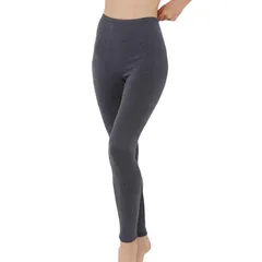 【新品】 [グンゼ] レギンス 裏起毛 厚手 あったかタイツ 伸びる ホットマジック 寒さ知らず MH5661R/MH5661K レディース Newブラックモク L 0