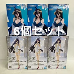 未開封 オーバーロード GLITTER&GLAMOURS ぬーどるストッパー アルベド フィギュア 6個セット SFJ558 c107