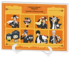 【中古】アクリルスタンド・アクリルパネル 01.集合デザイン アクリルアートボード(A5サイズ) 「家庭教師ヒットマンREBORN!×SANRIO CHARACTERS」