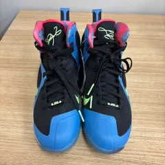 NIKE LEBRON IX ブラック/ライム グロウ-ダッチ ブルー　26.5cm　【TP-34】