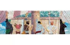 [중고] 퍼즐 동료의 표시 모자이크 아트 [원피스] 지그소 퍼즐 950 개 [950-27]