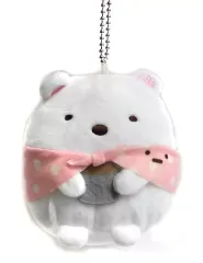 【中古】雑貨 しろくま すみっコキャンプ ボールチェーン付きぬいぐるみ 「すみっコぐらし」