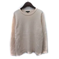 アーバンリサーチ URBAN RESEARCH ニット セーター 長袖 アルパカ混 38 M ベージュ /YI ■MO