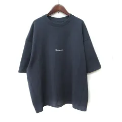 グローバルワーク GLOBAL WORK Tシャツ カットソー 半袖 XL チャコールグレー /YI