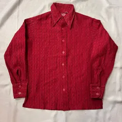 【希少】60s 70s デカ襟 開襟シャツ ウエスタンシャツ 希少】60s 70s デカ襟 開襟シャツ ウエスタンシャツ オンラ