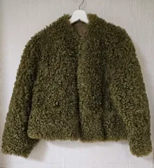 ateleen ボア フリース ジャケット