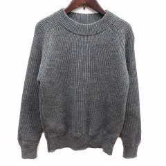 アーバンリサーチ ドアーズ URBAN RESEARCH DOORS ニット セーター 長袖 ウール Free グレー /YK