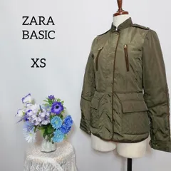 ZARA BASIC　極上美品　カーキ色系　XSサイズ