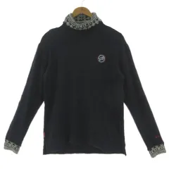 【Stone 】超美品✨タートルネック セーター　M 羊毛　ワッペン STONE ISLAND タートルネック セーター グレー M ワッペン - メルカリ