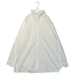 Y's(ワイズ) Full-button L/S Cotton Shirt フルボタン 長袖 コットン シャツ YQ-B06-001 FREE ホワイトのサムネイル