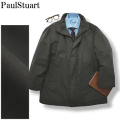 ポールスチュアート PaulStuart ダウン入り フィールドジャケット コート アウター ビジネス カジュアル L チャコールグレー メンズ