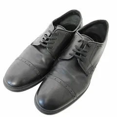 セルジオロッシ Sergio rossi レザーシューズ 革靴 ビジネス ストレートチップ 外羽根 レースアップ 5.5 24cm ブラック 黒 0722 IBO75のサムネイル