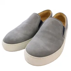 パントフォラドーロ Pantofola d'Oro スリッポン シューズ レザー 40 グレー /BM