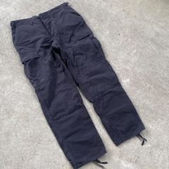 BLACK357 カーゴパンツ ブラックリップストップ Small-Short - メルカリ