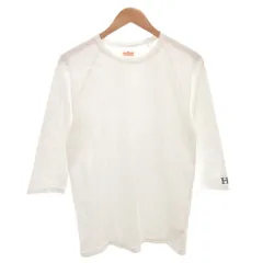 ハリウッドランチマーケット HOLLYWOOD RANCH MARKET ラグラン Tシャツ 七分袖 4 白 ホワイト IBO82 /FFのサムネイル