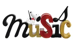【中古】トレーディングフィギュア 4.MUSIC 「SNOOPY COLLECTION of WORDS」