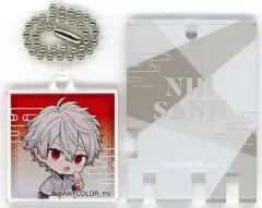 【中古】キーホルダー 葛葉(ミニキャラ) 「バーチャルYouTuber にじさんじ×極楽湯・RAKU SPA ととのうにじさんじ 第三弾 トレーディング銭湯錠風キーホルダー」