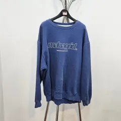 MAHAGRID ネイビー 起毛 スウェット 2XL
