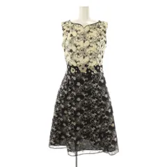 トッカ TOCCA ROSE OF MUCHA OPTOIA ワンピース ノースリーブ 膝丈