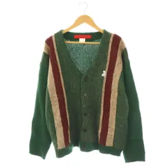 エーエフワイエフ AFYF ニットカーディガン F ダークグリーン マルチカラー /ES ■OS ■SH