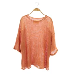 インアット INNAT COMMANDO SWEATERニット カットソー プルオーバー 透かし編み オレンジ INNAT07-K01 /CX ■OS ■SH