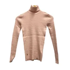 ローレンラルフローレン LAUREN RALPH LAUREN ニット セーター タートルネック リブ 無地 長袖 200643398003 XS ピンク