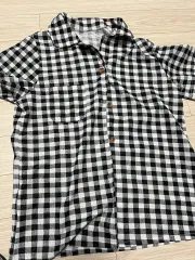 チェックパジャマセット