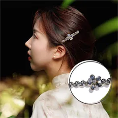 ヘアクリップ ヘアピン おしゃれ 女の子 髪飾り ガールズ 髪留め 一字型ピン ダッククリップ 入学式 卒業式 ヘアピン 女性 シンプル 大人 エレガント アクセサリー 高級感