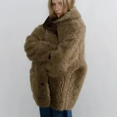 108パウンド リバーシブル ムートン