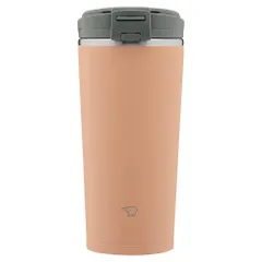 フリップタイプ 300ml キャリータンブラー お手入れカンタン 水筒 保温・保冷 シナモンベージュ 【シームレスせん】象印マホービン SX-KA30-CM