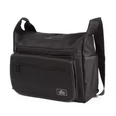 ワイド 防水 A4 斜めがけ 軽量 メンズ 男女兼用 ショルダーバッグ SM2101 [ビービーフィールド]