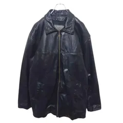 【CMM】本革 ライナー付ジップアップ レザージャケット A-2961