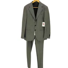 ユナイテッドアローズ UNITED ARROWS ウール/モヘヤ キャンバス シングル3ボタン スーツ メンズ  48