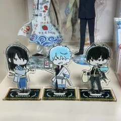 (まとめ) 銀魂 カプコン コラボ アクリルスタンド 銀時 桂 土方