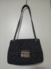 マイケルコース ショルダー デニム キルティング バッグ